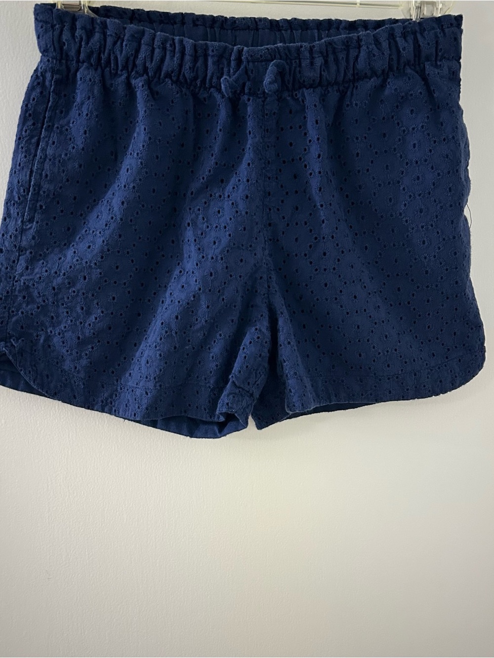 Cat & Jack Navy Eyelet Shorts